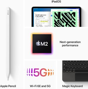 Apple iPad Pro 12.9-inch (6th Generation): with M2 chip