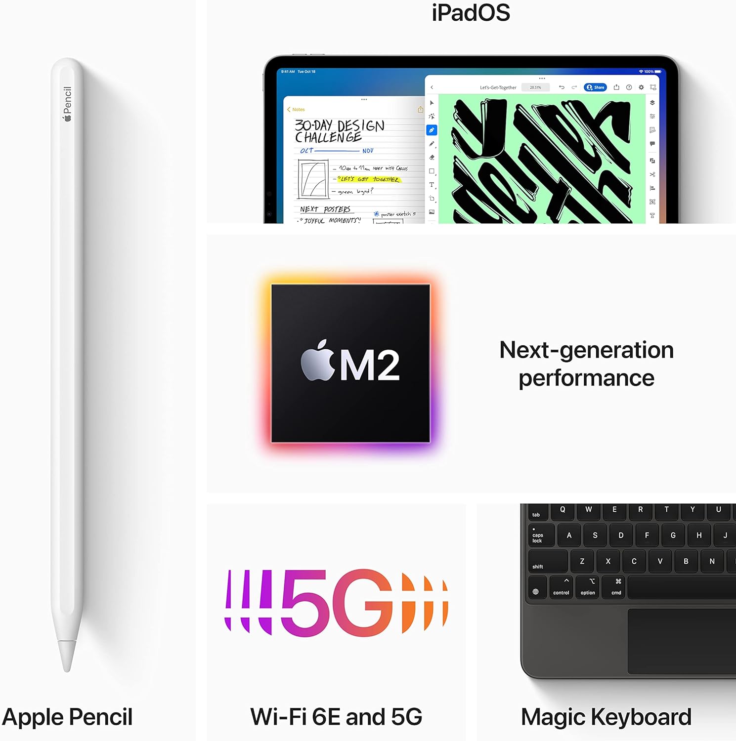 Apple iPad Pro 12.9-inch (6th Generation): with M2 chip