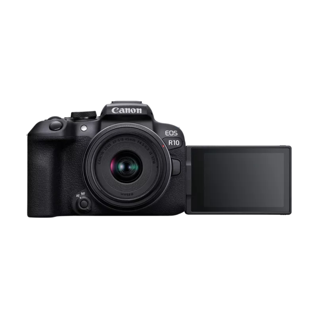 Canon EOS R10 Mirrorless Camera with 18-45mm Lens 4k