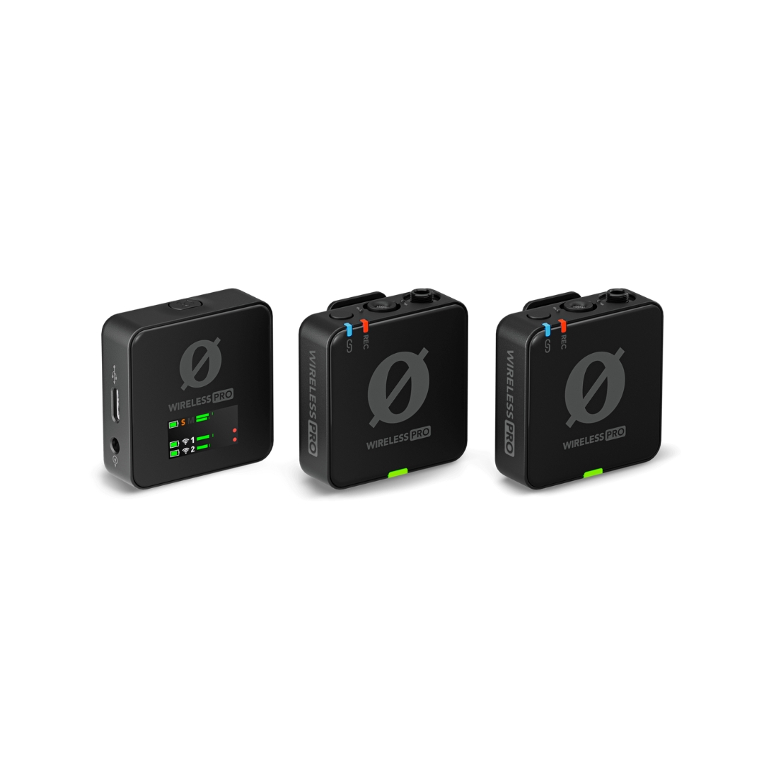 RODE Wireless PRO 2-Person Clip-On Wireless Microphone System