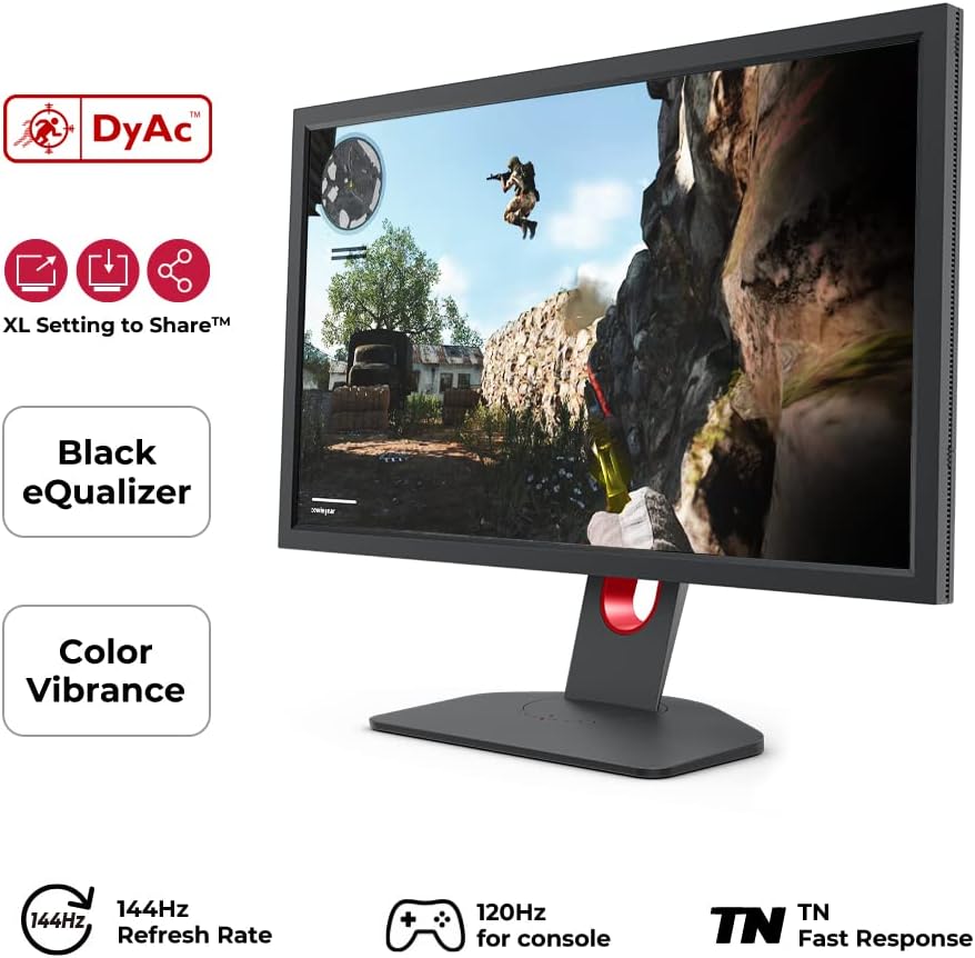 ZOWIE XL2411K TN 144Hz DyAc™ 24 inch Gaming Monitor for Gamiing