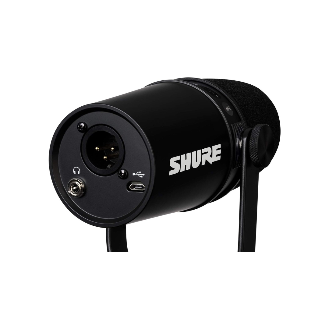 Shure MV7 Dynamic Unidirectional Dual XLR/USB Podcast Microphone