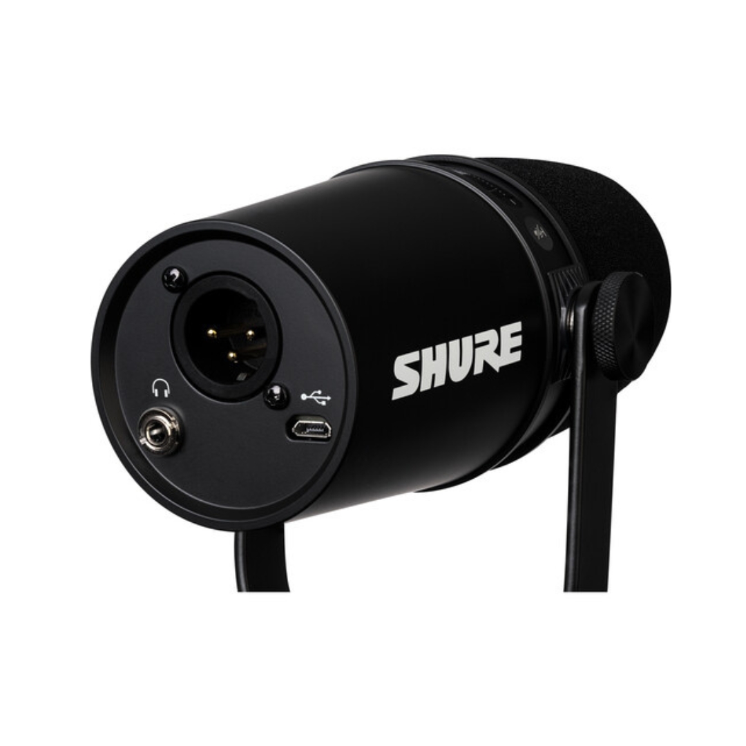 Shure MV7 Dynamic Unidirectional Dual XLR/USB Podcast Microphone