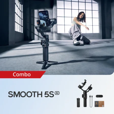 Zhiyun Smooth 5S AI Combo 3-Axis Smartphone Gimbal