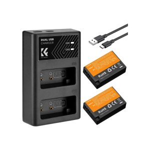 KF Concept LP-E17 Battery and Dual USB Charger