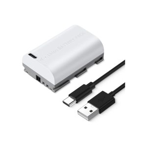 KF Concept 2600mAh LP-E6NH Battery with Type-C Fast Charge