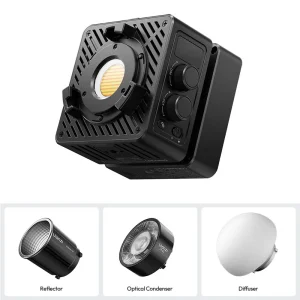 ULANZI EC65 LED Video Light - 65W COB Bi Color Video Light