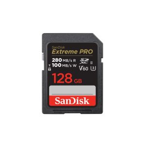 SanDisk 128GB Extreme PRO UHS-II SDXC Memory Card