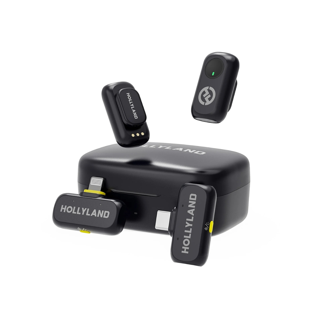 Hollyland LARK A1 Combo 2-Person Wireless Microphone System