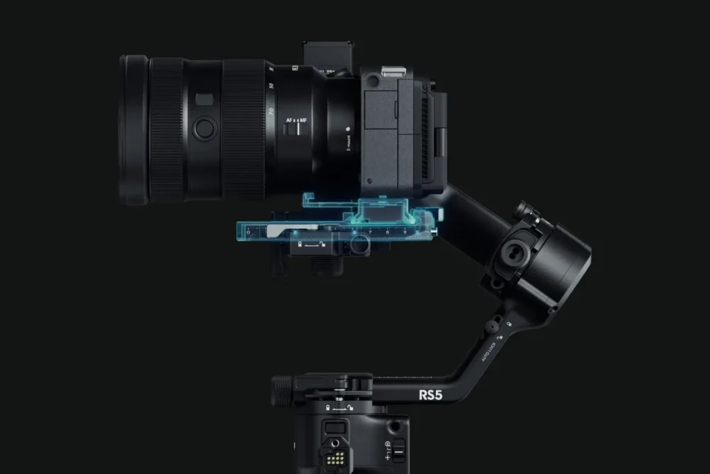 DJI RS 5, Gimbal Stabilizer for Camera Canon/Sony/Panasonic/Nikon