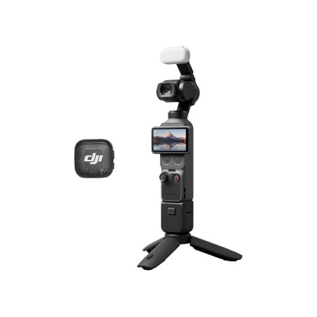 DJI Osmo Pocket 4 Creator Combo, Pocket Gimbal Vlog Camera