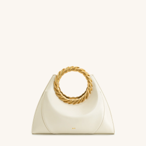 Amiya Leaf Handle Bag