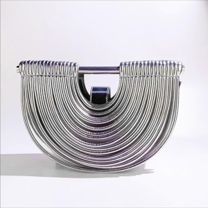 Half Round Clutch Bag