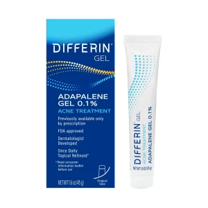 Differin Adapalene Gel 0.1% Acne Treatment