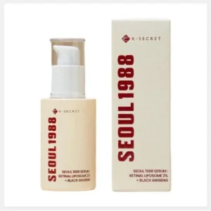K-Secret Seoul 1988 Serum: Retinal Liposome 2% + Black Ginseng