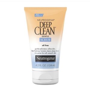 neutrogena deep clean gentle scrub