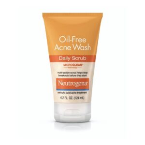 neutrogena oil free acne daily scrub