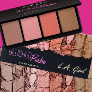 L.A girl blushed babe , blush palette