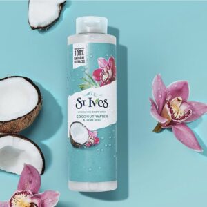st ives coconut water & orchid hydrating body wash