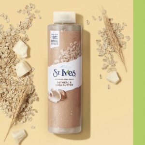 st ives oat meal & shea butter soothing body wash