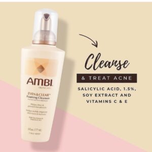 ambi even & clear cleanser
