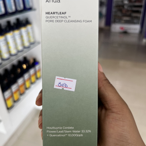 Anua heartleaf deep pore cleansing foam