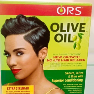 ORS  olive oil built in protection new growth no lye hair relaxer