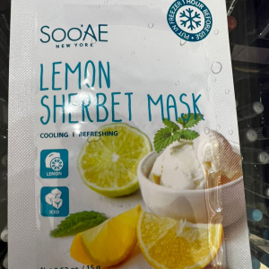Soo’AE New York Lemon Sherbet Mask