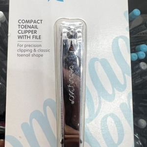 Beauty 360 Compact Toenail Clipper with File