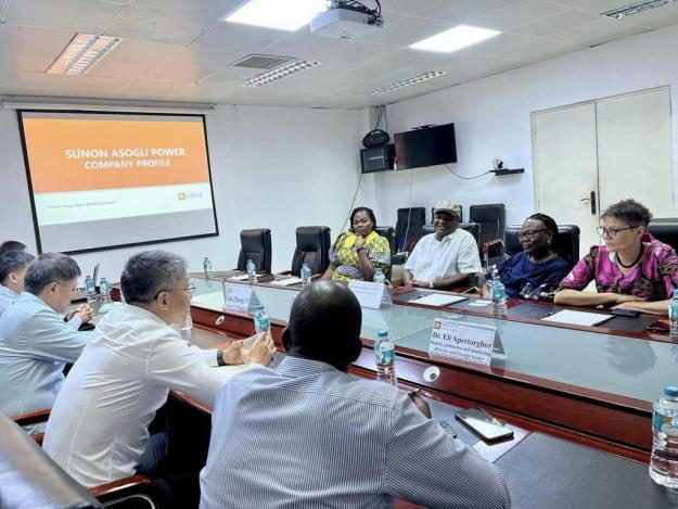 While addressing the delegation, the Chairman used the opportunity to introduce the Company and its Chinese partners, as well as showcase the incredible achievements and experience the company has accumulated over the years while conducting business in Ghana. He explained that this has had a momentous impact on Ghana's power sector and on independent power generation in the region. He also shared with Her Excellency some of the company's vision and renewable energy objectives in Africa.