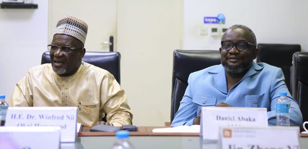 courtesy visit- Gh Amb to China