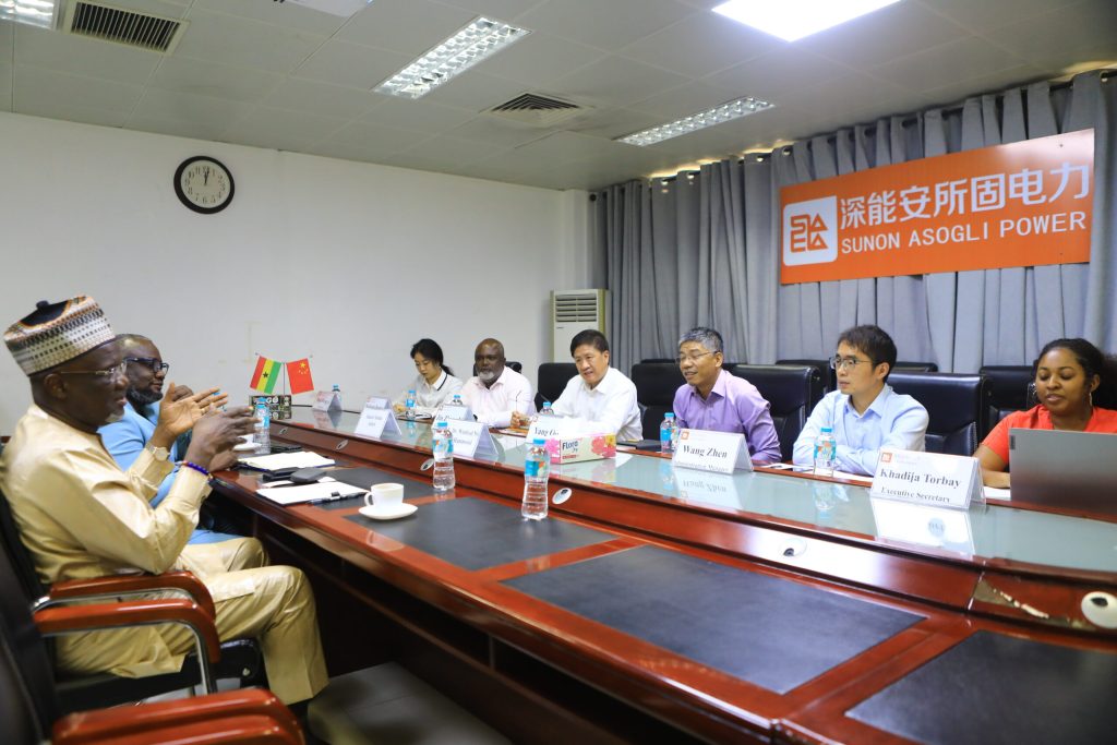 courtesy visit- Gh Amb to China